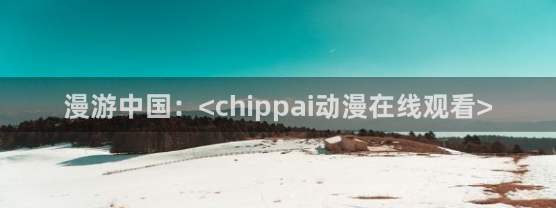 age动漫官网网址：漫游中国：<chippai动漫在线观看>